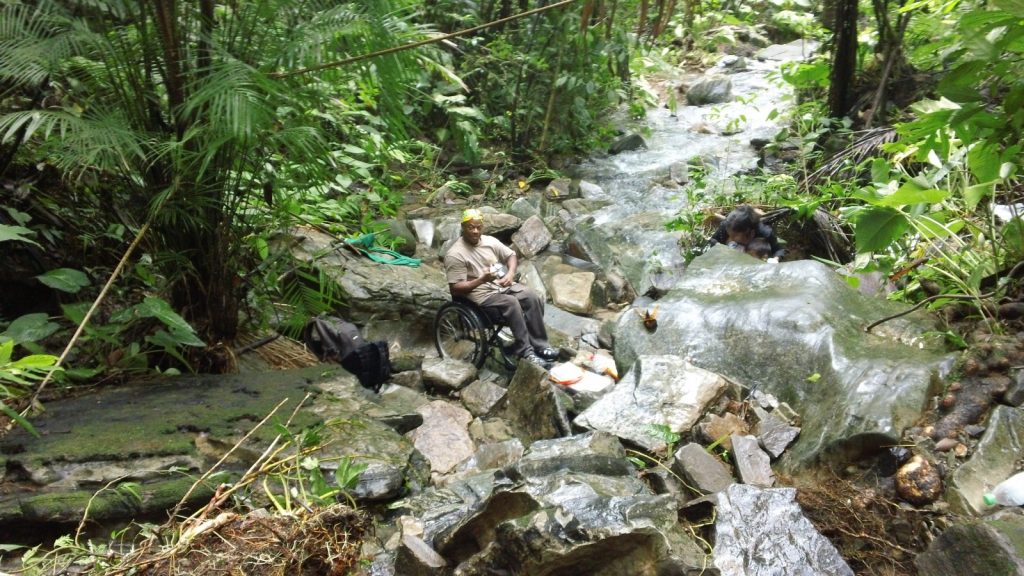 Eric-Logan | All-Terrain RoughRider Wheelchair | Jungle-Philippines